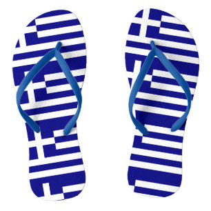Greece Flag Jandals