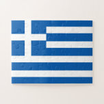 Greece Flag Jigsaw Puzzle<br><div class="desc">Greece Flag</div>