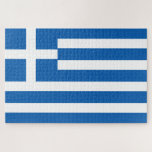 Greece Flag Jigsaw Puzzle<br><div class="desc">Greece Flag</div>