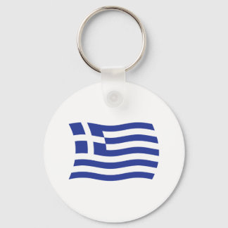 Greece Flag Keychain