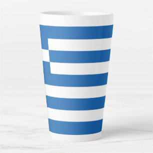 Greece flag latte mug