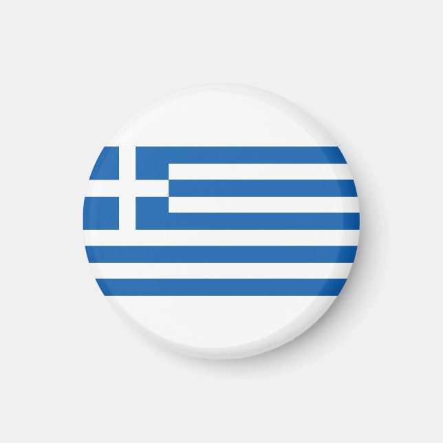 Greece flag magnet (Front)