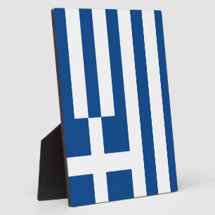 Greece Flag Plaque