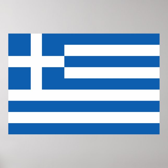 Greece flag Poster (Front)