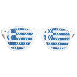 Greece Flag Retro Sunglasses