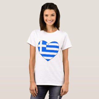 Greece Flag Simple T-Shirt