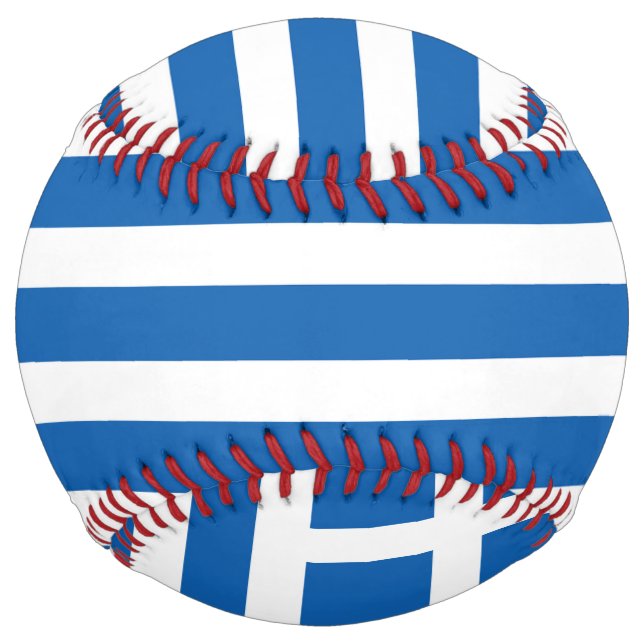 Greece Flag Softball (Front)