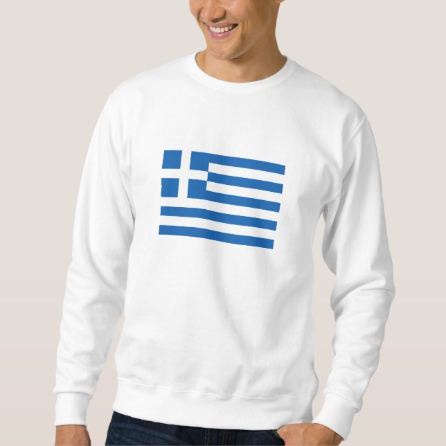 Greece Flag Sweatshirt (Front)