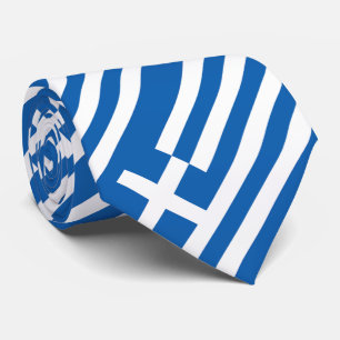 Greece Flag Tie