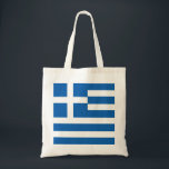 Greece Flag Tote Bag<br><div class="desc">Greece Flag</div>