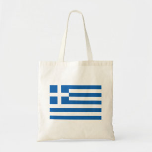 Greece Flag Tote Bag