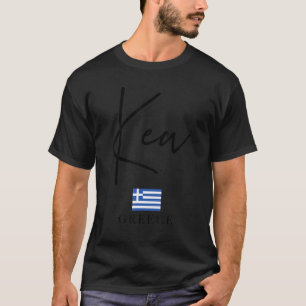 Greece Flag Vacation Island Kea T-Shirt