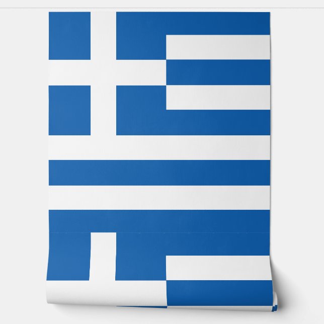 Greece flag wallpaper (Unrolling)