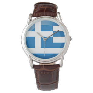 Greece flag watch