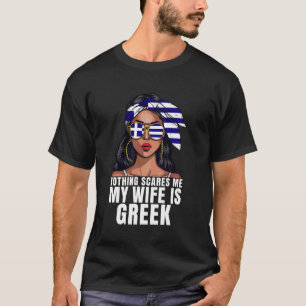 Greece Flag Wedding Anniversary Engagement Greek T-Shirt