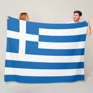 Greece Fleece Blanket