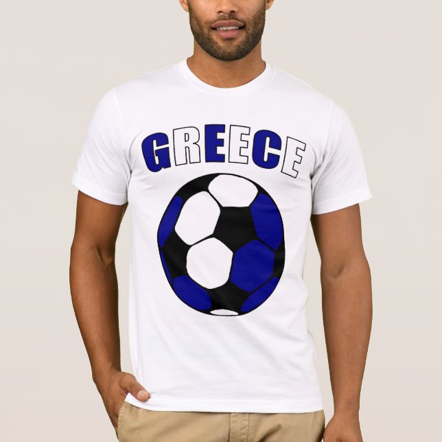 Greece Footy (Light) T-Shirt (Front)