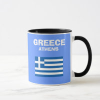 Greece* GR Country Code Mug