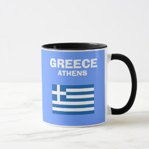 Greece* GR Country Code Mug