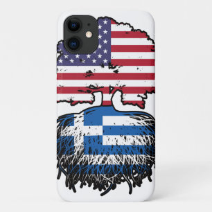Greece Greek American USA United States America Case-Mate iPhone Case