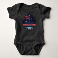 Greece Greek Australian Australia Tree Roots Flag