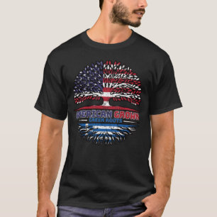 Greece Greek US American USA United States Tree T-Shirt