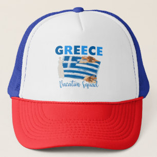 Greece Greek Vacation Europe Travel  Trucker Hat