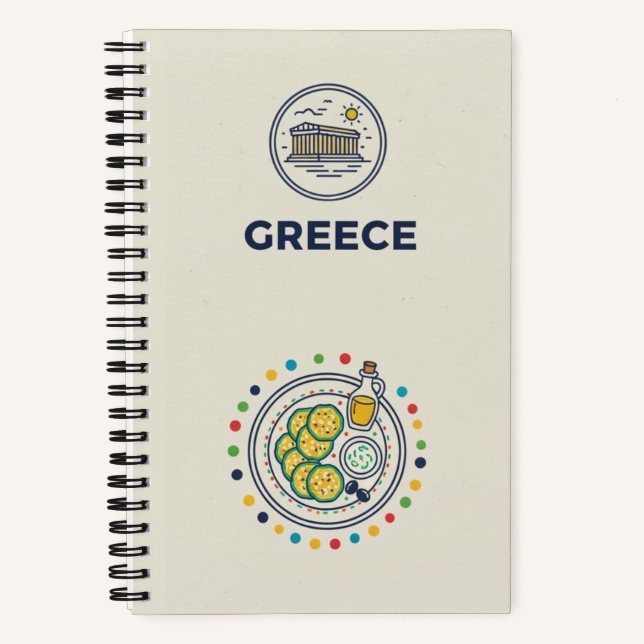 Greece Heritage & Parthenon Photo Archive Journal (Front)