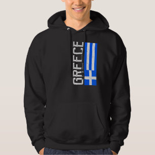 Greece Heritage Pride Country Support Greek Flag Hoodie