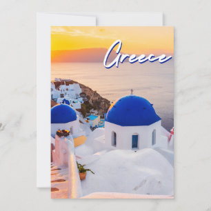 Greece Holiday Card