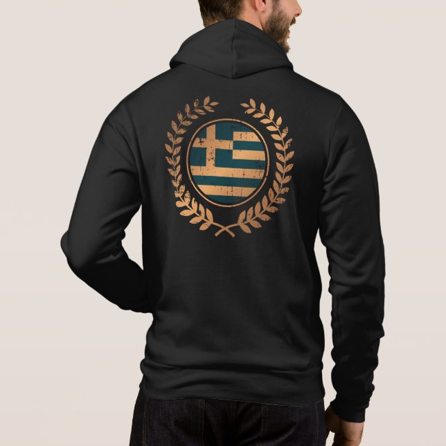 Greece Hoodie (Back)