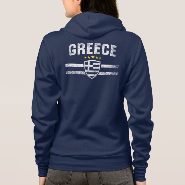 Greece Hoodie (Back)