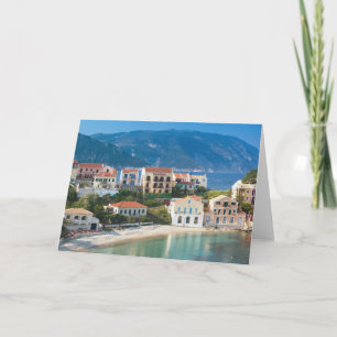 GREECE, Ionian Islands, KEFALONIA, Assos: 2 Card