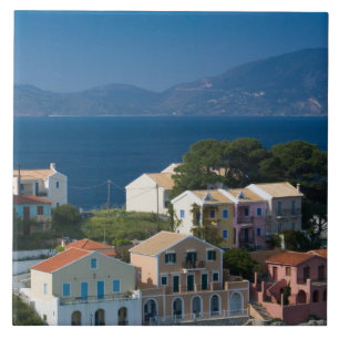 GREECE, Ionian Islands, KEFALONIA, Assos: Tile