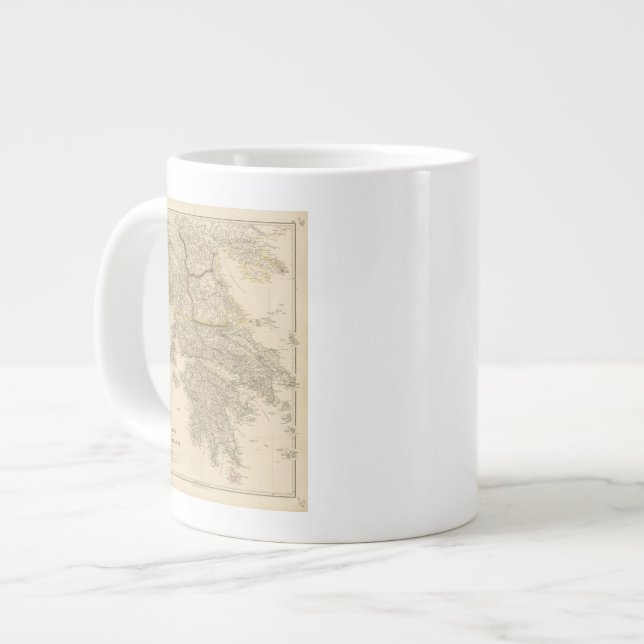 Greece, Ionian Islands Large Coffee Mug (Front Left)
