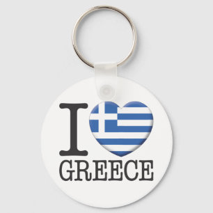 Greece Key Ring