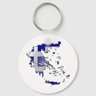Greece Key Ring