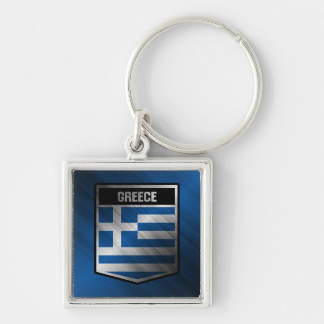 Greece Key Ring (Front)