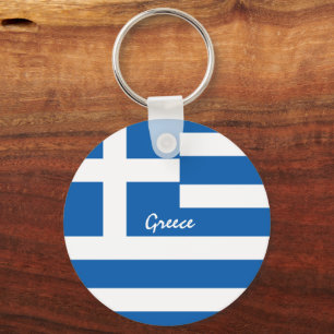Greece Keychain & Greek flag, holiday / sports
