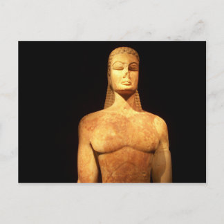 Greece Kouros of the Sacred Gate postcard