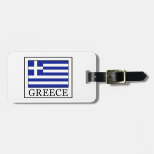 Greece Luggage Tag