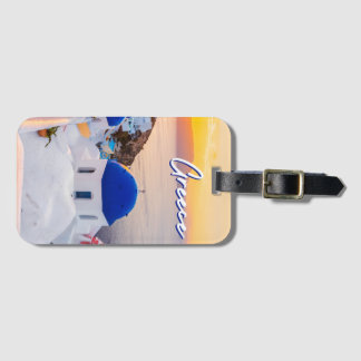 Greece Luggage Tag