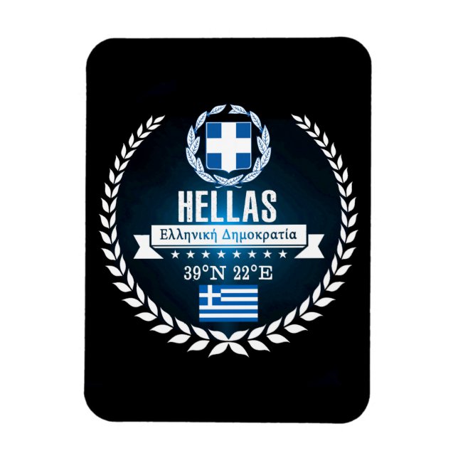 Greece Magnet (Vertical)