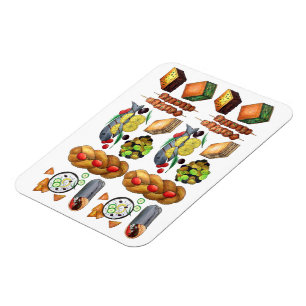 Greece Mediterranean Food Greek Diner Restaurant Magnet