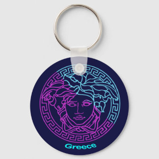 Greece Medusa Key Ring