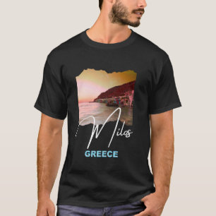 Greece Milos Souvenir Greece Milos T-Shirt