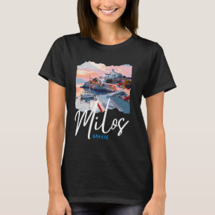 Greece Milos Souvenir Greece Milos T-Shirt