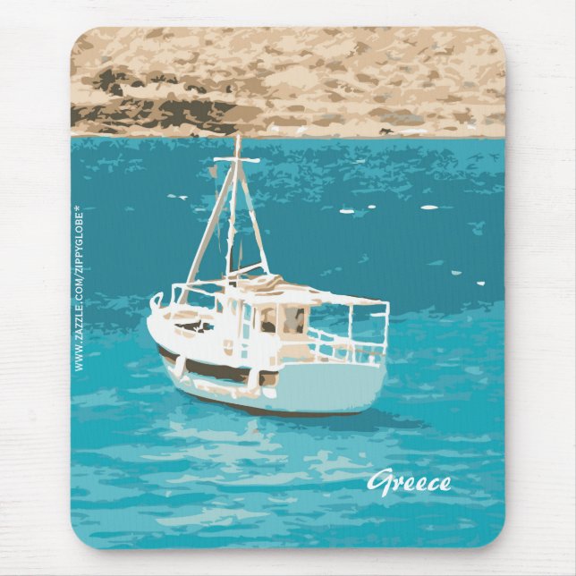 Greece Mouse Pad (Front)