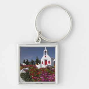 Greece, Mykonos, Cute little chapel in the Key Ring