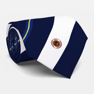 Greece (New York) city flag Neck Tie